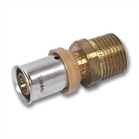 SANHA pex TH 3fit-Press nypel przejściowy 16x1/2" GZ